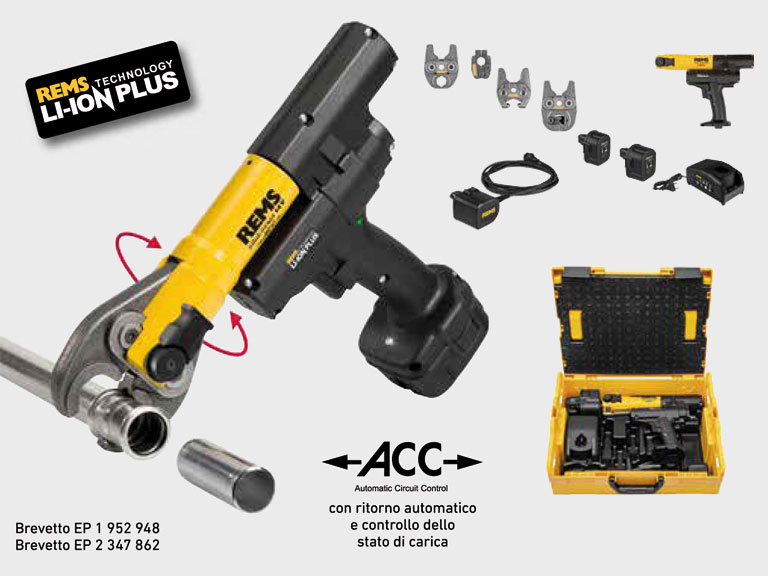 Pinza Pressatrice REMS V 15 Mm - Per Pressatrici Radiali, Professionale Per Crimpatura - Foto 6