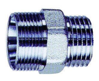 CAPEZZOLO TUBOLARE IN Ottone Guscio Tubo Con Filettatura Esterna