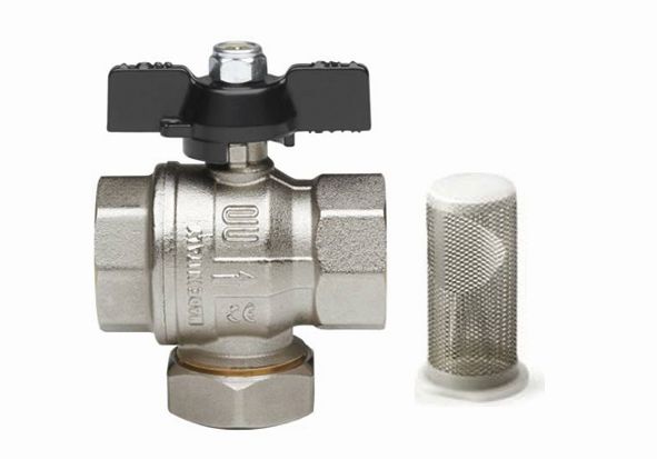 Valvola A Sfera In Ottone Full Port 3/4" FIP X 3/4" FIP Senza - Foto 12