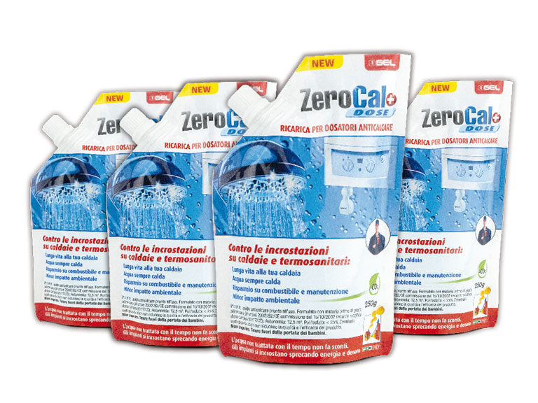 Dosatore polifosfati Filtro anticalcare caldaia Gel Zerocal Pro Dima 1/2 3  Vie