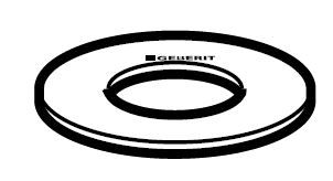 Geberit Bacinella Con Guarnizione - Ricambio Idrosanitario, Materiale Durevole - Foto 4