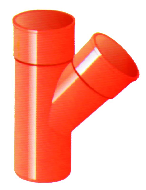 Tubi e Raccordi in PVC Arancio